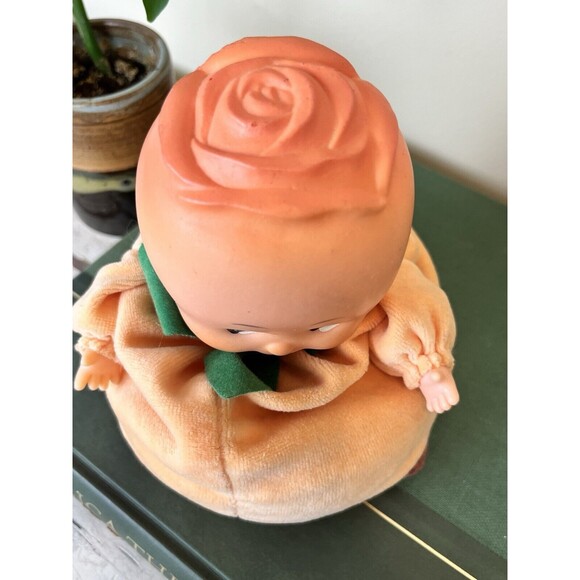 Vintage Fruit Baby Doll Plush Orange / Collectible / GOOD - Picture 7 of 10